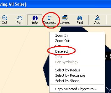 Deselect